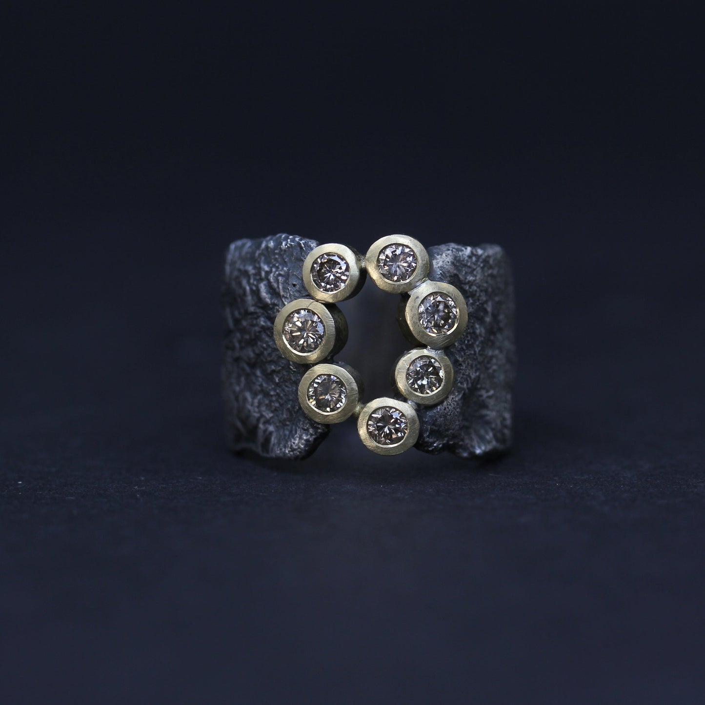 Reticulated Diamond Ring